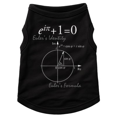 Euler's Identity Euler's Formula For Math Geeks Doggie Tank