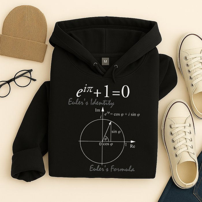 Euler's Identity Euler's Formula For Math Geeks Hoodie