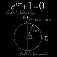 Euler's Identity Euler's Formula For Math Geeks T-Shirt