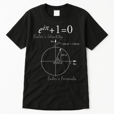 Euler's Identity Euler's Formula For Math Geeks Tall T-Shirt