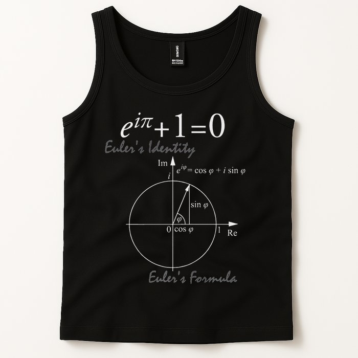 Euler's Identity Euler's Formula For Math Geeks Tank Top