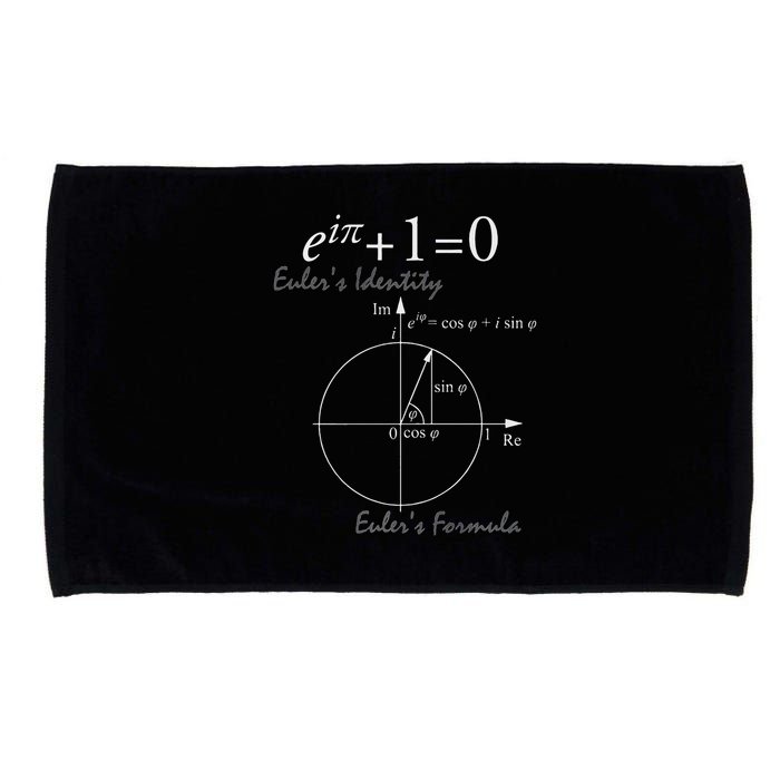 Euler's Identity Euler's Formula For Math Geeks Microfiber Hand Towel