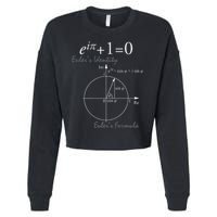 Euler's Identity Euler's Formula For Math Geeks Cropped Pullover Crew