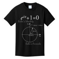 Euler's Identity Euler's Formula For Math Geeks Kids T-Shirt