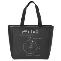 Euler's Identity Euler's Formula For Math Geeks Zip Tote Bag