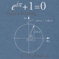 Euler's Identity Euler's Formula For Math Geeks Garment-Dyed Sweatshirt