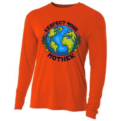 Everyday Is Earth Day Celebrate Earth Day Environtal Meaningful Gift Cooling Performance Long Sleeve Crew