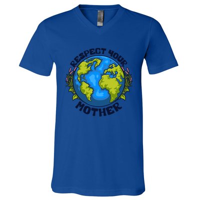 Everyday Is Earth Day Celebrate Earth Day Environtal Meaningful Gift V-Neck T-Shirt