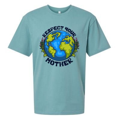 Everyday Is Earth Day Celebrate Earth Day Environtal Meaningful Gift Sueded Cloud Jersey T-Shirt