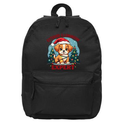 Exterior Illumination Expert Christmas Lights Kawaii Puppies 16 in Basic Backpack