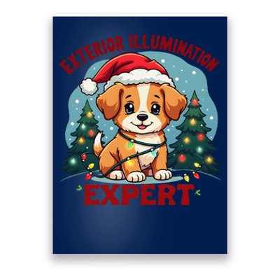 Exterior Illumination Expert Christmas Lights Kawaii Puppies Poster