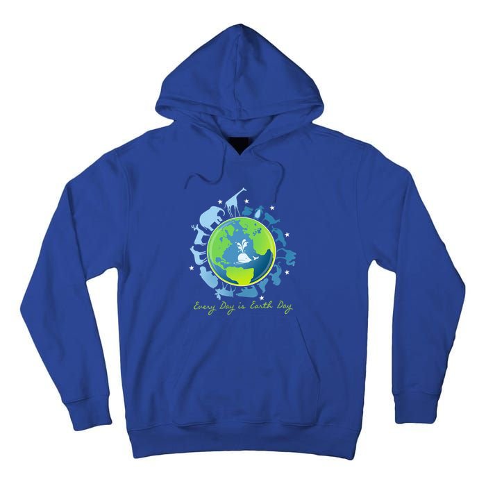 Everyday Is Earth Day Mother Earth Day Nature Lover Premium Gift Tall Hoodie