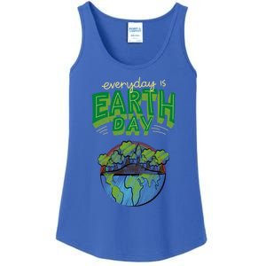 Everyday Is Earth Day Save The Earth Gift Ladies Essential Tank