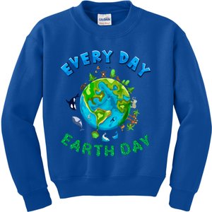 Everyday Is Earth Day Tee Mother Earth Day Tee Nature Lovers Gift Kids Sweatshirt