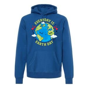 Everyday Is Earth Day Celebrate Earth Day Environtal Cool Gift Premium Hoodie