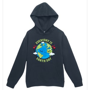 Everyday Is Earth Day Celebrate Earth Day Environtal Cool Gift Urban Pullover Hoodie