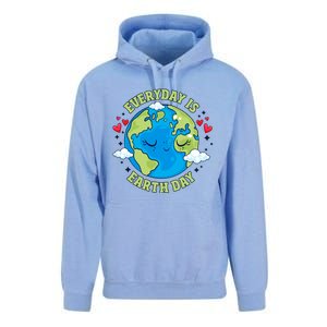 Everyday Is Earth Day Celebrate Earth Day Environtal Cool Gift Unisex Surf Hoodie