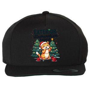 Exterior Illumination Expert Christmas Lights Kawaii Kitties Wool Snapback Cap