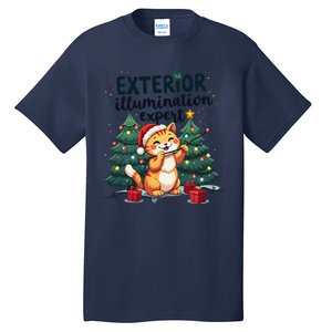 Exterior Illumination Expert Christmas Lights Kawaii Kitties Tall T-Shirt