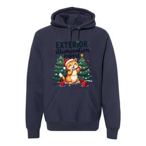 Exterior Illumination Expert Christmas Lights Kawaii Kitties Premium Hoodie