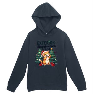 Exterior Illumination Expert Christmas Lights Kawaii Kitties Urban Pullover Hoodie