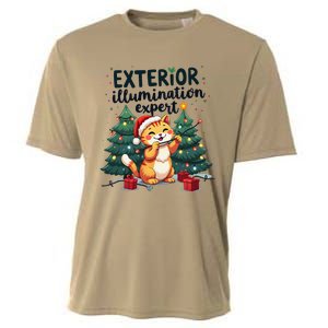 Exterior Illumination Expert Christmas Lights Kawaii Kitties Cooling Performance Crew T-Shirt