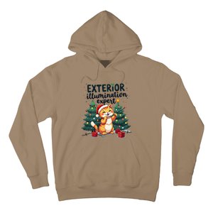 Exterior Illumination Expert Christmas Lights Kawaii Kitties Hoodie