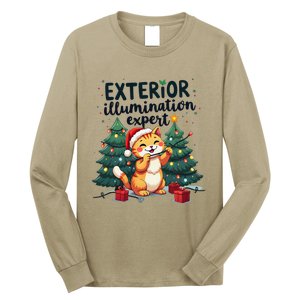 Exterior Illumination Expert Christmas Lights Kawaii Kitties Long Sleeve Shirt