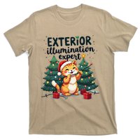 Exterior Illumination Expert Christmas Lights Kawaii Kitties T-Shirt