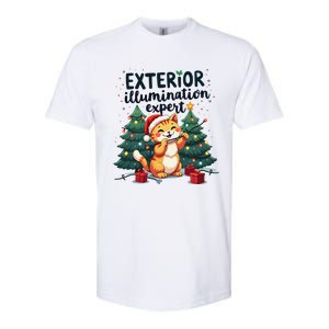 Exterior Illumination Expert Christmas Lights Kawaii Kitties Softstyle CVC T-Shirt