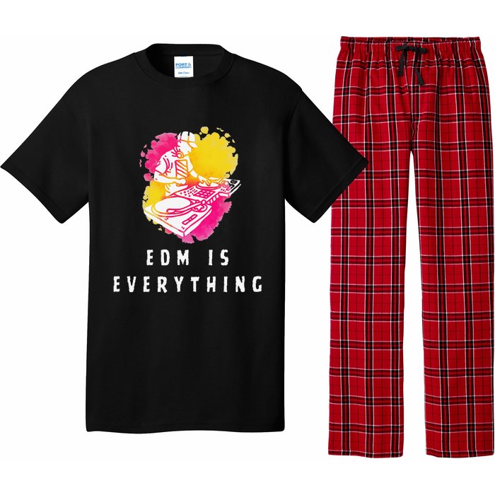 Edm Is Everything Electronic Dance Music Humor Pajama Set