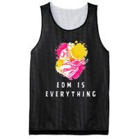 Edm Is Everything Electronic Dance Music Humor Mesh Reversible Basketball Jersey Tank