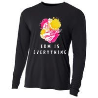 Edm Is Everything Electronic Dance Music Humor Cooling Performance Long Sleeve Crew