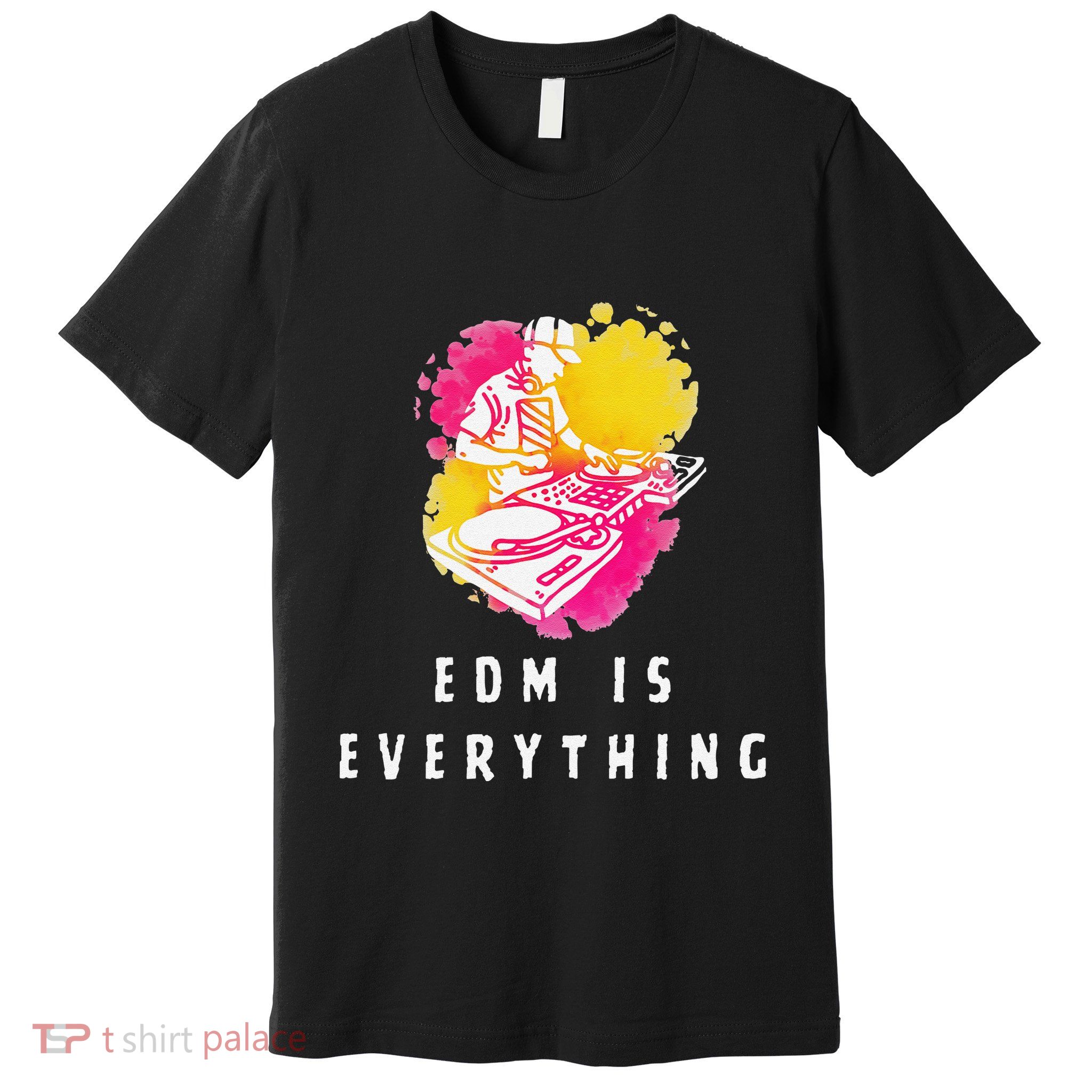 Edm Is Everything Electronic Dance Music Humor Premium T-Shirt