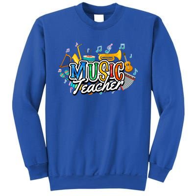 Education Instruts Educator Gift School Music Teacher Gift Sweatshirt