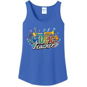 Education Instruts Educator Gift School Music Teacher Gift Ladies Essential Tank