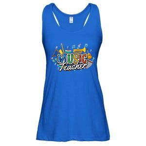 Education Instruts Educator Gift School Music Teacher Gift Ladies Essential Flowy Tank