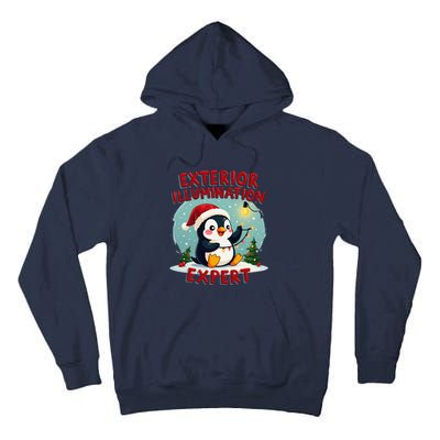 Exterior Illumination Expert Christmas Lights Kawaii Penguin Tall Hoodie