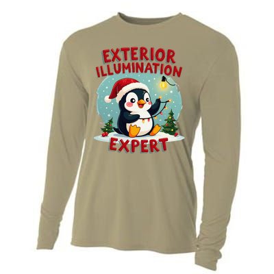 Exterior Illumination Expert Christmas Lights Kawaii Penguin Cooling Performance Long Sleeve Crew