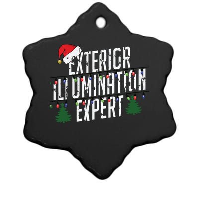 Exterior Illumination Expert Christmas Light Decorator Ceramic Star Ornament