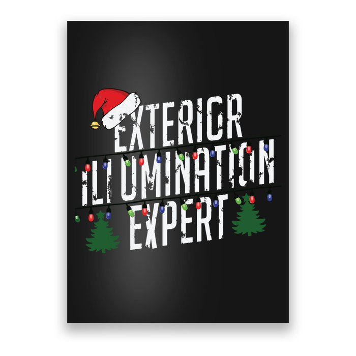 Exterior Illumination Expert Christmas Light Decorator Poster