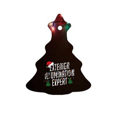 Exterior Illumination Expert Christmas Light Decorator Ceramic Tree Ornament