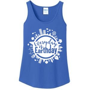 Everyday Is Earth Day Environtal Climate Change Great Gift Ladies Essential Tank