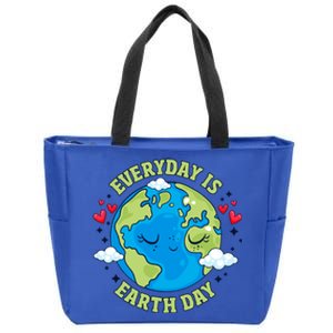 Everyday Is Earth Day Celebrate Earth Day Environtal Cool Gift Zip Tote Bag