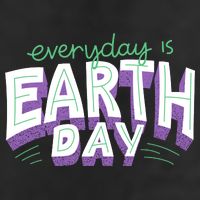 Everyday Is Earth Day Awareness 7 Panel Mesh Trucker Snapback Hat