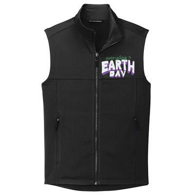 Everyday Is Earth Day Awareness Collective Smooth Fleece Vest