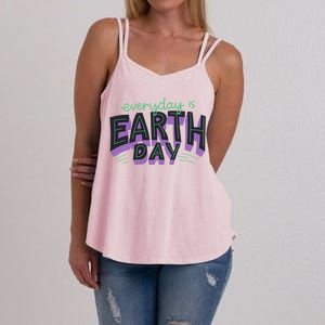 Everyday Is Earth Day Awareness Women's Strappy Tank