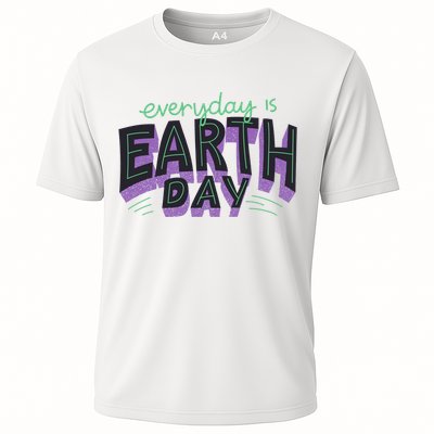 Everyday Is Earth Day Awareness Cooling Performance Crew T-Shirt