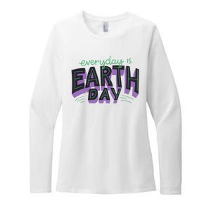 Everyday Is Earth Day Awareness Womens CVC Long Sleeve Shirt