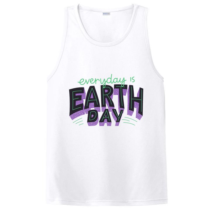 Everyday Is Earth Day Awareness PosiCharge Competitor Tank
